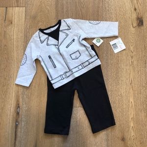 🦊 NEW Little Me Moto Outfit